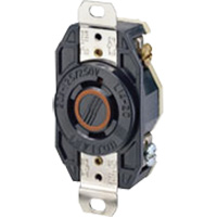 Single Flush 3-Pole 4-Wire Grounding Receptacle XA889 | Caster Town