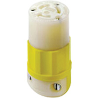 2-Pole 3-Wire Grounding Locking Connector XA955 | Caster Town