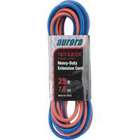 All-Weather TPE-Rubber Extension Cord with Light Indicator, SJEOW, 14/3 AWG, 15 A, 3 Outlet(s), 25' XH235 | Caster Town