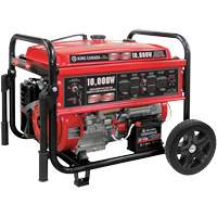 Gasoline Generator with Electric Start, 10000 W Surge, 7500 W Rated, 120 V/240 V, 25 L Tank XI762 | Caster Town