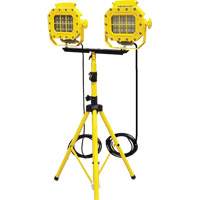 Explosion Proof Floodlight with Tripod, LED, 40 W, 5600 Lumens, Aluminum Housing XJ042 | Caster Town