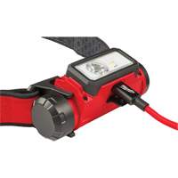 REDLITHIUM™ USB Hardhat Headlamp, LED, 600 Lumens, 5 Hrs. Run Time, Rechargeable Batteries XJ125 | Caster Town