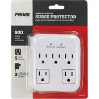 Surge Protector, 5 Outlets, 900 J, 1875 W XJ249 | Caster Town